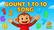 Count 1 to 10 Song | Learn Numbers 1–10 for Kids | Fun Counting Rhyme | Kids Melody Garden