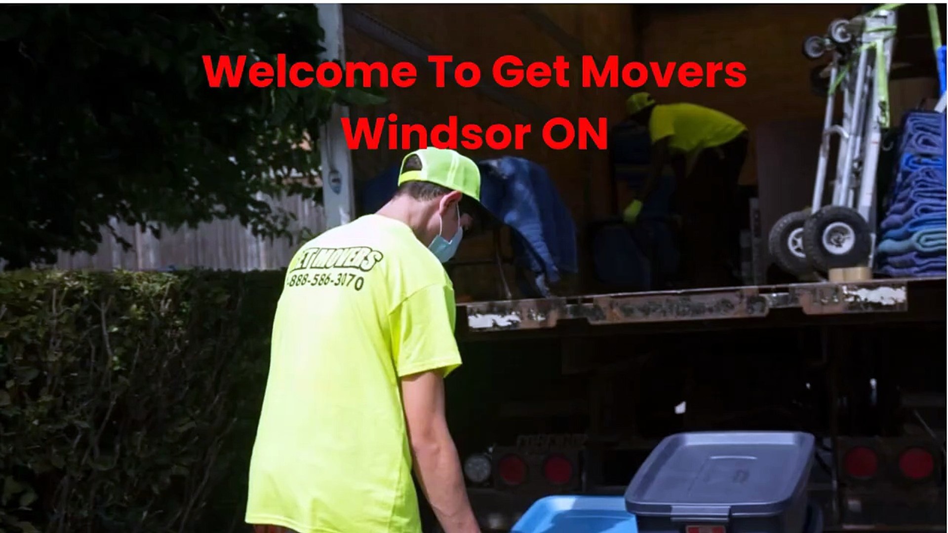 ⁣Get Movers in Windsor, ON | N8T 1E3
