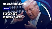 Trump says US military has blockaded Iranian ports to pressure Tehran