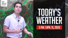 Today's Weather, 5 P.M. | Apr. 15, 2026