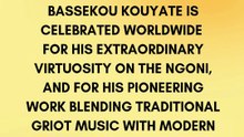 Cardigan tour date for legendary Malian musician Bassekou Kouyate who will perform 16 dates across the UK with acclaimed Griot singer Amy Sacko