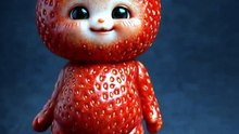 Funny Strawberry Dance AI.