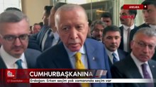 Cumhurbaşkanı Erdoğan: Erken seçim yok zamanında seçim var
