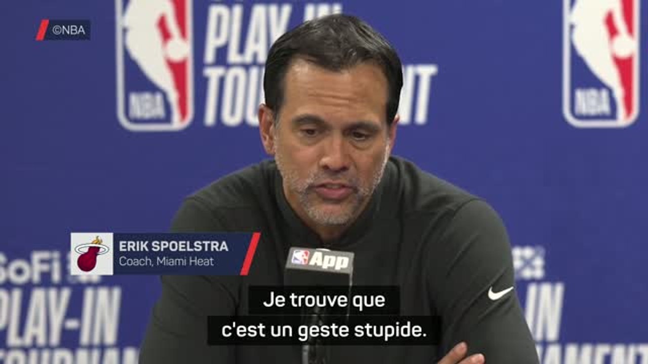 Heat - Spoelstra dézingue LaMelo Ball pour son "geste stupide" sur Adebayo