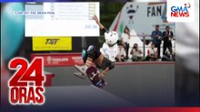 Skateboarder Mazel Paris Alegado, youngest Pinoy gold medalist sa SEA Games | 24 Oras