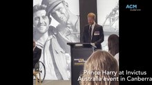 Prince Harry in Canberra