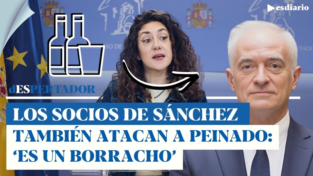 Los socios de Sánchez también atacan a Peinado y sobrepasan todos los límites: 'Es un borracho'