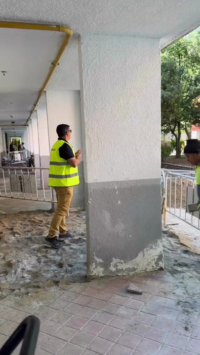 Torrejón renueva el barrio de Fronteras con las obras ya al 80%