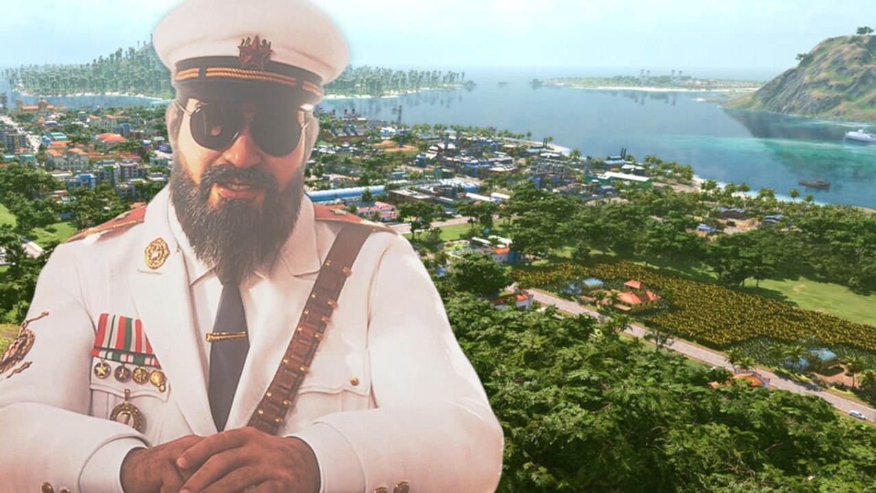 Im neuen Gameplay-Trailer zu Tropico 7 heißt es wieder Sommer, Sonne, Diktatur