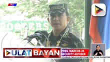 Ex-AFP Chief Eduardo Oban Jr., itinalaga ni PBBM bilang bagong National Security Adviser