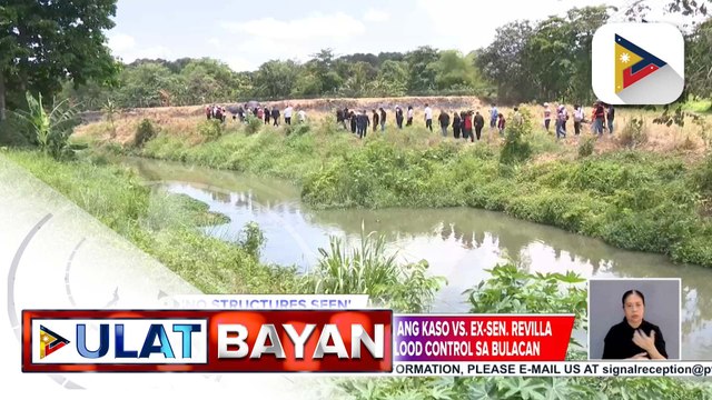 Sandiganbayan, walang nakitang istruktura sa inspeksyon nito sa iniuugnay na flood control project kay Revilla | ulat ni Rod Lagusad