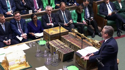 Starmer and Badenoch clash over defence spending