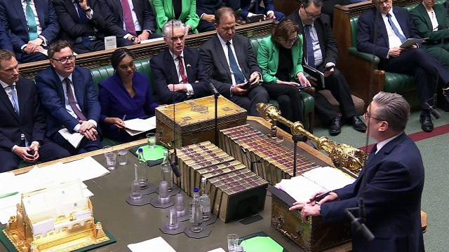 Starmer and Badenoch clash over defence spending
