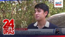 Celebrity basketball tournament, pinaghahandaan ni David Licauco bilang team captain | 24 Oras