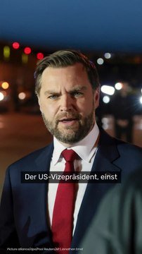No Glomex J.D. Vance: Vance stürzt ab - Trump-Vize verliert massiv an Rückhalt
