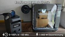 EcoFlow DELTA 3 Classic Technikcheck: Mobile Power für Alltag & Camping