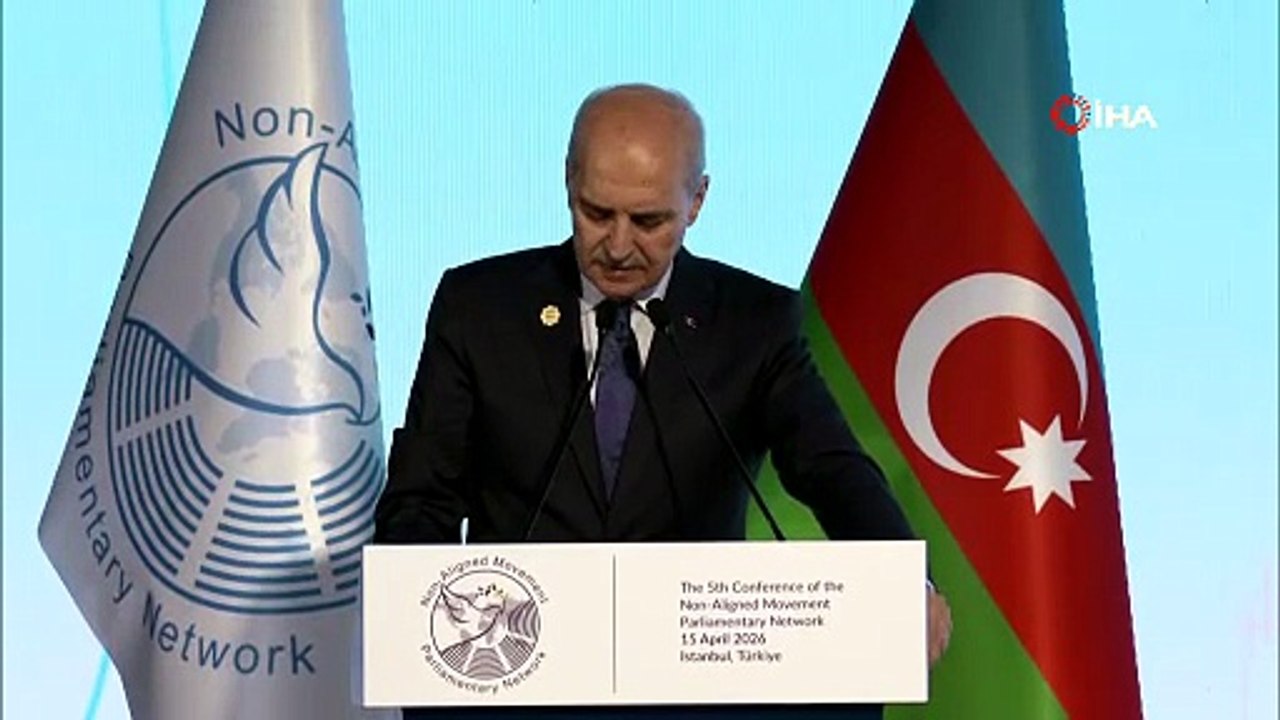 TBMM Başkanı Numan Kurtulmuş: "Küresel konjonktür, dünyanın dört bir yanındaki krizleri derinleştiren bir mahiyet arz etmekte"
