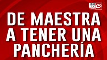 La Argentina real: abandonó la docencia para ponerse una panchería