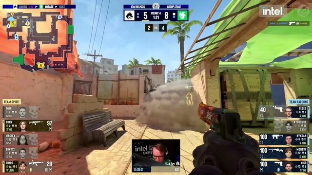 Counter-Strike #291: TeSeS - 4 Deagle kills on the bombsite B defense