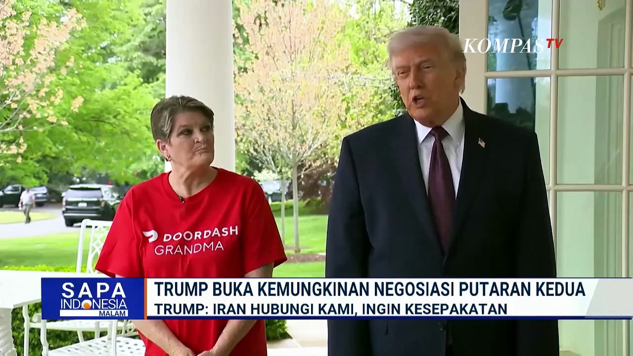 Peluang Negosiasi Kedua, Wapres AS: Trump Ingin Kesepakatan Besar dengan Iran | SAPA MALAM