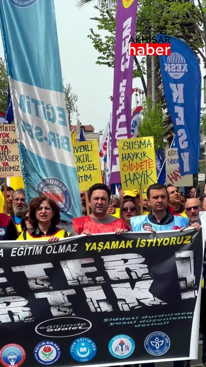 Akhisar’da Eğitimcilerden Ortak Ses