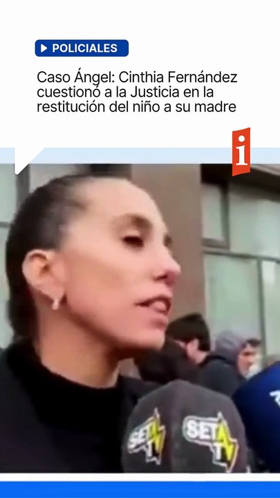 👼Caso Ángel- Cinthia Fernández aseguró que el menor pagó por cuestiones de género👨