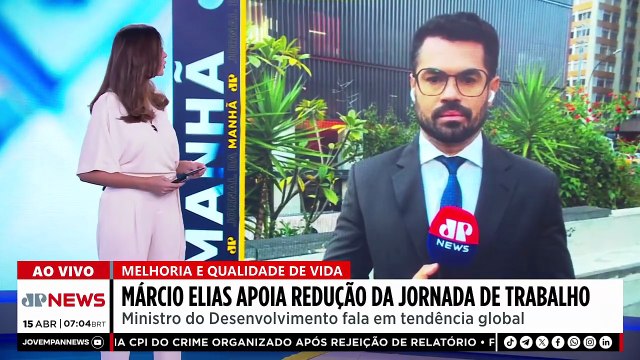 DISPUTA ENTRE FLÁVIO E LULA / GUERRA ENTRE EUA E IRÃ | JORNAL DA MANHÃ - 2ª EDIÇÃO - 15/04/2026