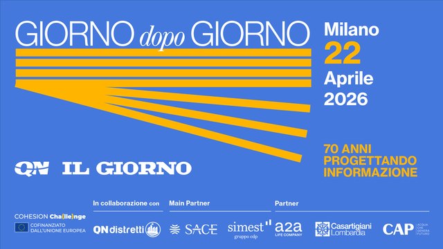 Giorno dopo Giorno, 70 anni progettando informazione - 22 Aprile
