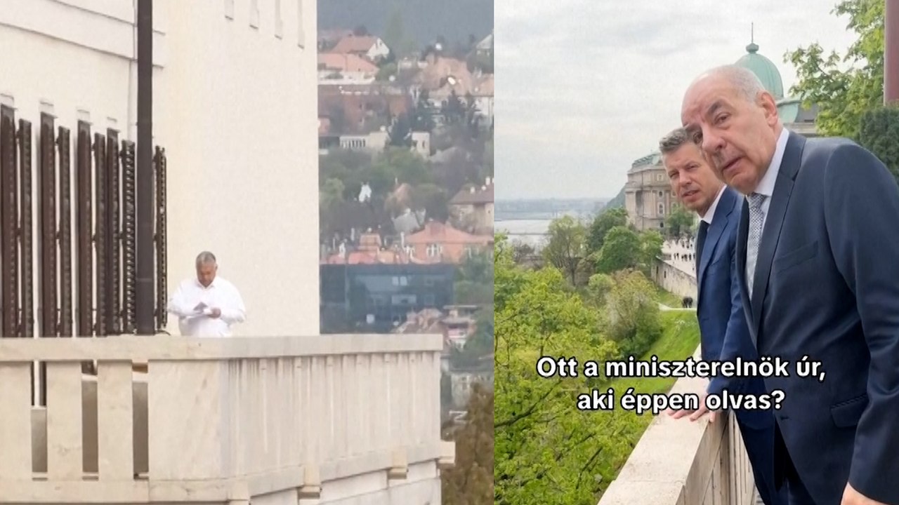El 'troleo' de Magyar a Orban con saludo incluido: "¡Absoluto cine!"