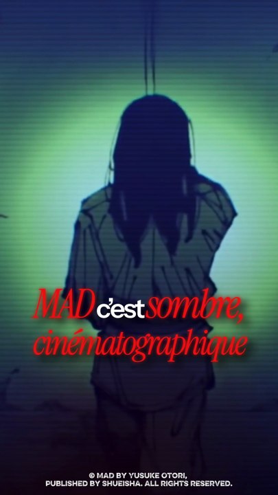 Kazé nous a emmenés au cinéma pour découvrir le manga MAD… 🎬Et ce n’était clairement pas un hasard. 👀MAD de Yusuke Otori nous plonge dans un univers sombre