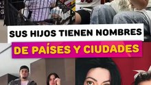 Hijos de famosos con nombres de países y ciudades