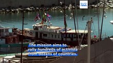 Flotilla carrying activists and aid for Palestinians in Gaza sets sail from Spain