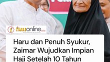 Haru dan Penuh Syukur, Zaimar Wujudkan Impian Haji Setelah 10 Tahun Menunggu