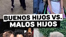 Famosos que son buenos hijos vs famosos que no