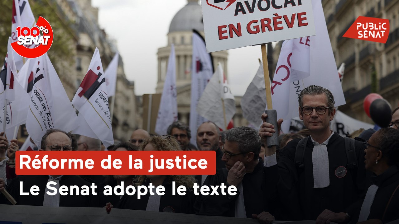 100% Sénat - Le Sénat adopte le dispositif de “plaider-coupable à la française”