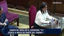 Pardo de Vera en el Supremo: "Pasé el CV de Jésica a Ineco de parte del gabinete de Ábalos"