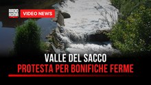 Valle del Sacco, protesta per bonifiche ferme