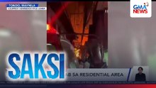 Sunog, sumiklab sa residential area sa Tondo | Saksi