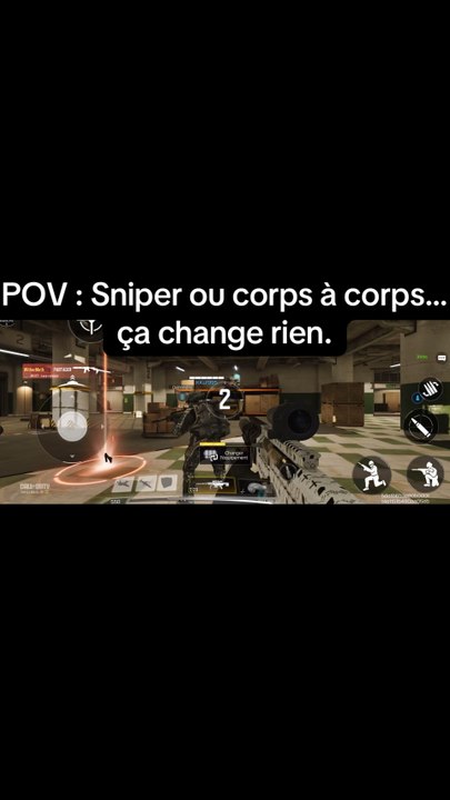 POV : La game commence tranquille…Je prends le sniper → 4 kills propres.Les ennemis rush…Ils croient que je panique. #gaming #codmobile #France #shoot #fyp #pourtoi #callofduty