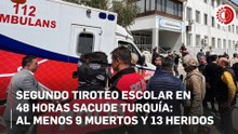 Estudiantes saltan de las ventanas para huir de tiroteo en escuela de Turquía