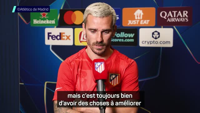Atlético de Madrid - Griezmann : "Je prends beaucoup de plaisir avec cette équipe"