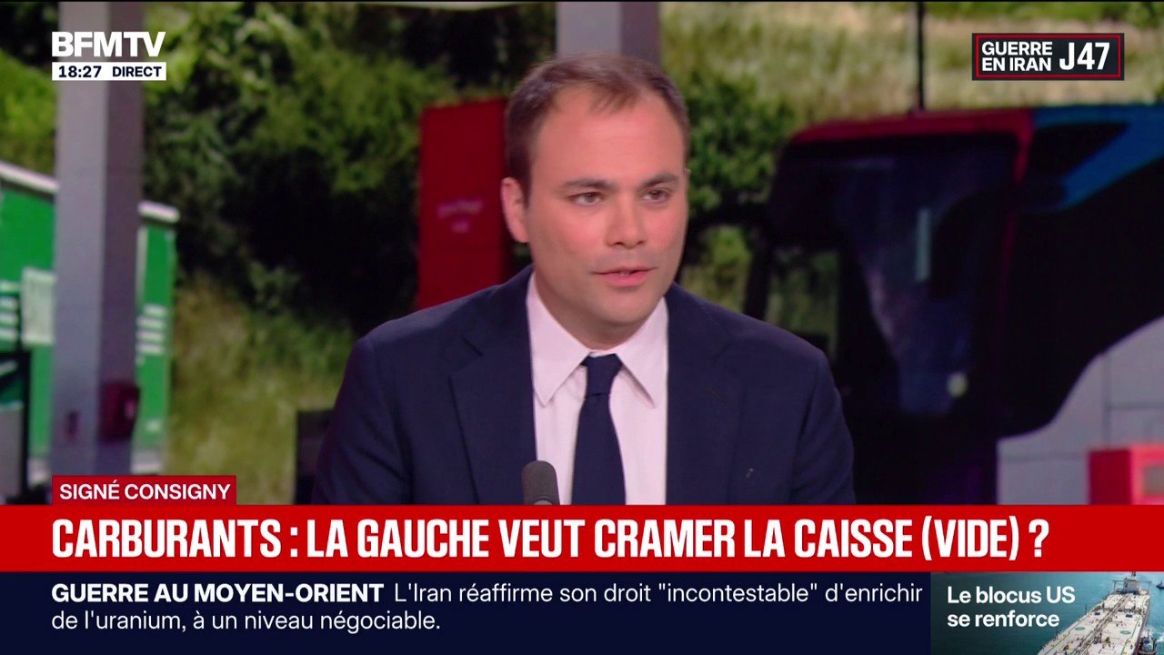 SIGNÉ CONSIGNY - Carburants: "On doit pouvoir faire des aides ciblées", assure Charles Consigny, essayiste