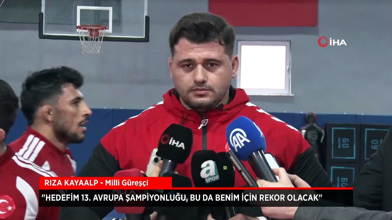 Milli Güreşçi Rıza Kayaalp hedefi koydu: 13. Avrupa şampiyonluğu