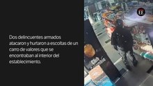 Así Fue El Asalto A Guardas De Valores En El Oxxo De Palermo- Uno Fue Golpeado En La Cabezah