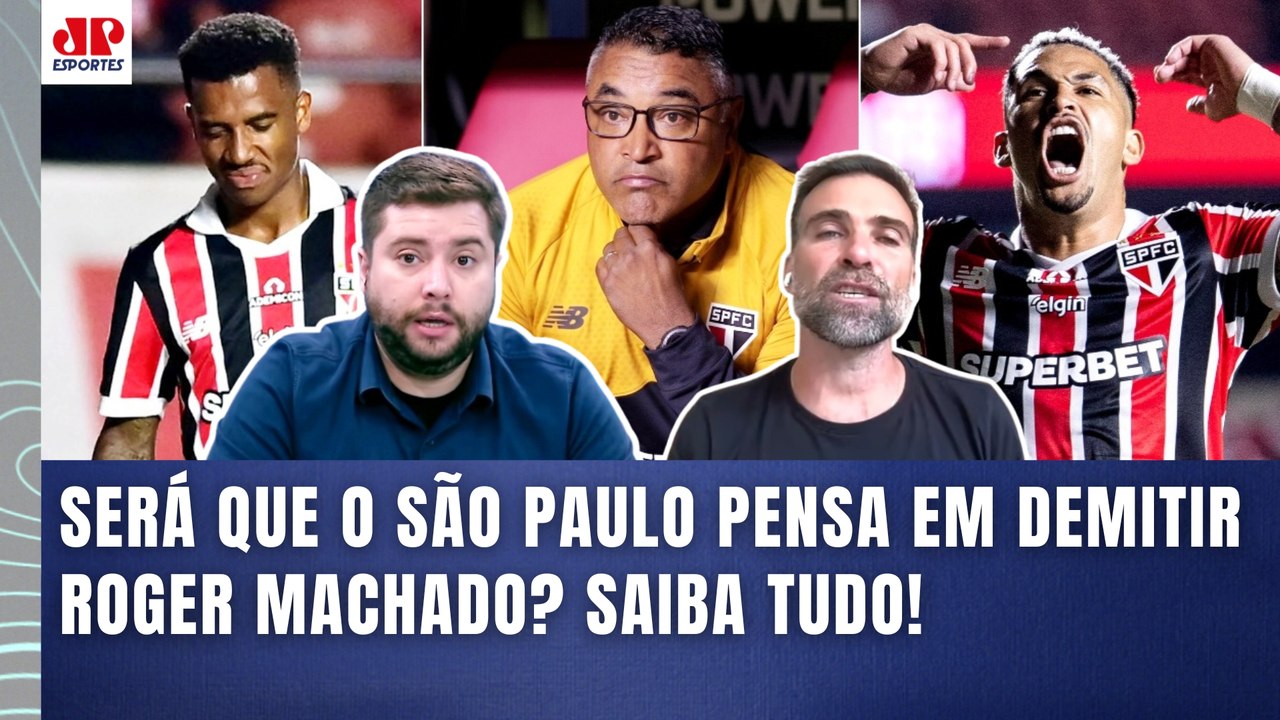 ROGER PODE CAIR? "A INFORMAÇÃO que EU TENHO é que o SÃO PAULO..." SAIBA TUDO!