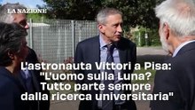 L'astronauta Vittori a Pisa: "L'uomo sulla Luna? Tutto parte sempre dalla ricerca universitaria"