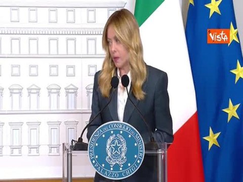 Meloni: Italia e Europa sempre a fianco di Kiev e del suo popolo