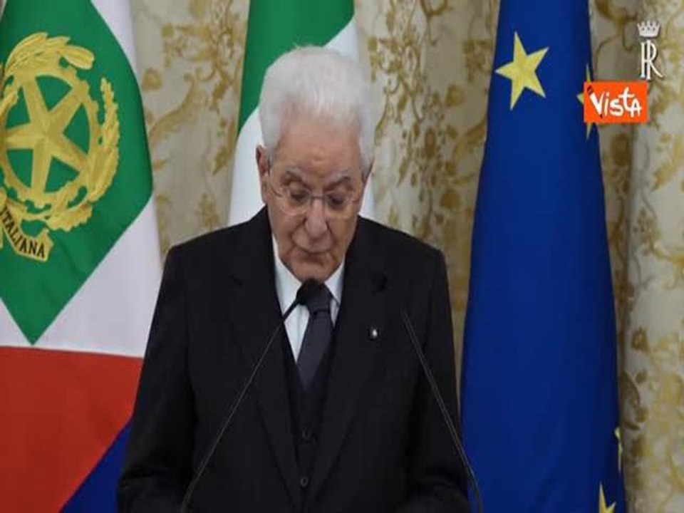 Mattarella: Scenario internazionale scosso da atti di aggressione contro il diritto