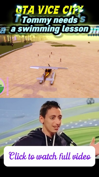 GTA Vice city swimming