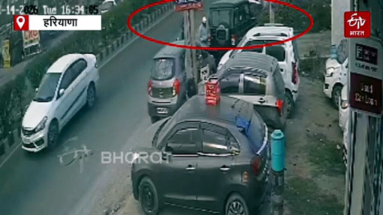 गली-गली में घूम रहे चोर, रेवाड़ी में गाड़ी का शीशा तोड़ा, लैपटॉप-कैश ले उड़े, सीसीटीवी कैमरे में कैद वारदात